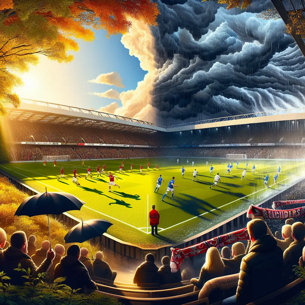 Hvordan er vejret i England i uge 42?